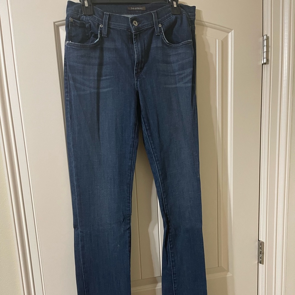 Rehash trouser style low rise jeans